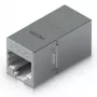 Inlinis RJ45 jungiklis UBIQUITI UACC-RJ45-COUPLER-C6A Kompaktiškas — RJ45 Cat6A inlinis sujungimas