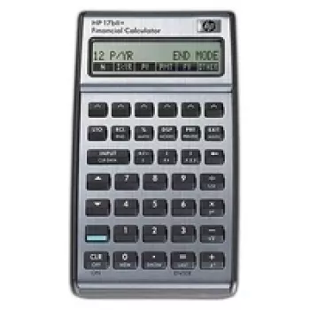 HP 17bII+ kišeninis finansinis skaičiuotuvas sidabrinis plastikiniai mygtukai (F2234A#UUZ)