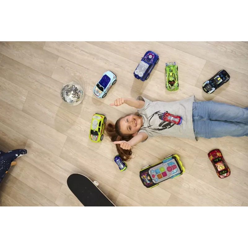 Dickie Toys Mercedes-Benz E-Class Beat Spinner mėlyna, 3 AA baterijos