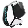 PC Big-Tower korpusas Jonsbo MOD5 grūdintas stiklas baltas
