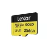„Lexar Professional GOLD 256 GB MicroSDXC UHS-II“ atminties kortelė