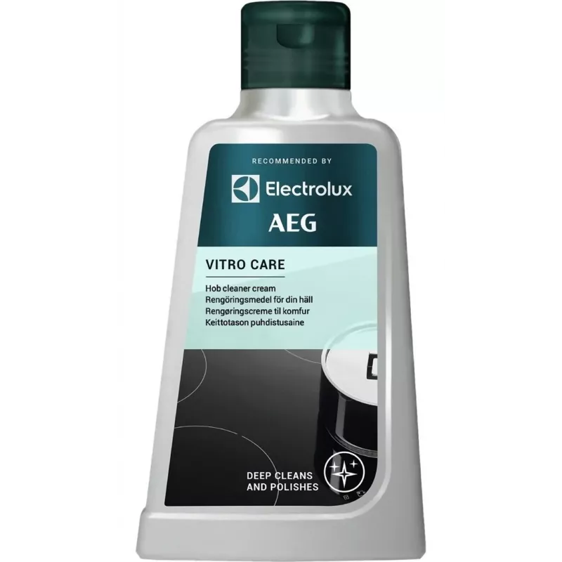 Kremas kaitlentės valymui Electrolux Vitro Care 300 ml – kremas keraminėms ir indukcinėms kaitlentėms, dozatorius