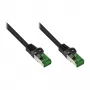 Good Connections Cat.6A Patch Cable Outdoor HF juodas 5m