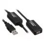 USB laidas Kindermann 5771000115 USB 2.0 15 m Juoda
