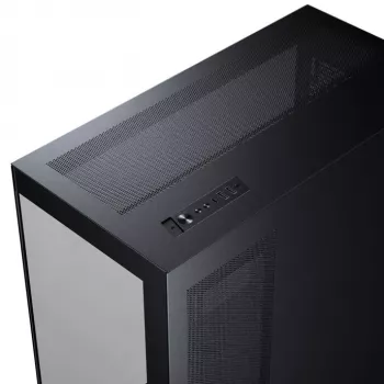 PHANTEKS NV-Series NV5 MK2 ATX korpusas, grūdintas stiklas, DRGB - satino juoda + 3 vnt. M25 Gen2 PWM D-RGB ventiliatoriai Reverse Blade + 1 įprastas ventiliatorius - 120 mm