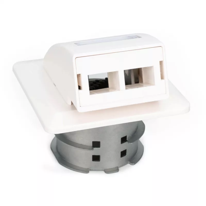 Digitus DN-93201 FTTH sieninis įleidžiamas lizdas SC/LC adapteriui 86x30x86 mm