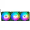 Thermaltake CT120 EX Reverse ARGB Sync 120mm korpuso ventiliatorius 3 vnt. pakuotė Žalia