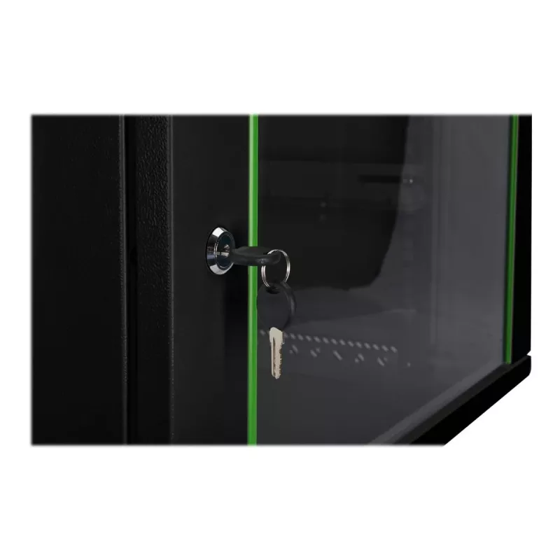 DIGITUS Dynamic Basic DN-19 16-U-EC-SW - tinklo spinta, skirta montavimui ant sienos, RAL 9005, 16U, 48,3 cm (19 inch)