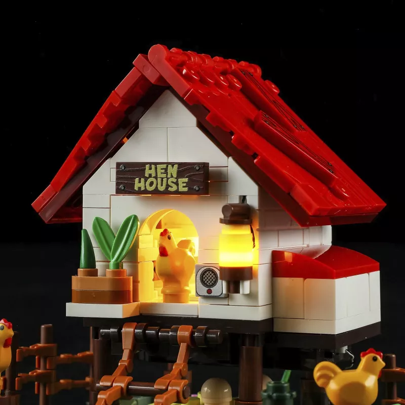 Lumibricks The Chicken Coop statybinis rinkinys