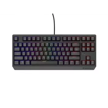 Žaidimų klaviatūra Genesis THOR 230 TKL RGB su Outemu Red jungikliais, laidinė USB, tenkeyless