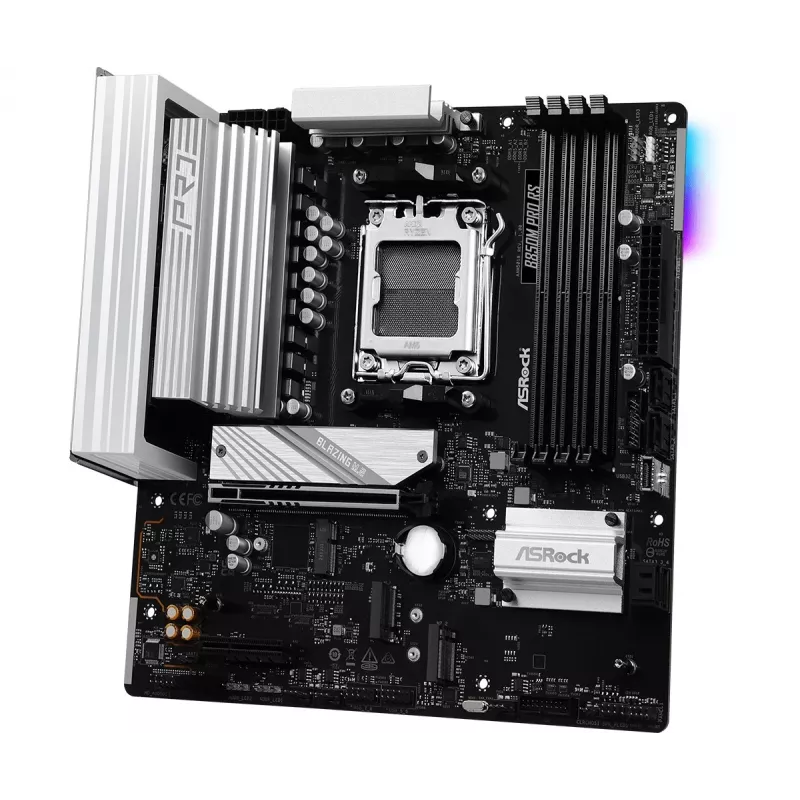 ASRock B850M Pro RS AM5 Micro-ATX pagrindinė plokštė