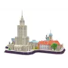 3D dėlionė – Varšuvos panorama