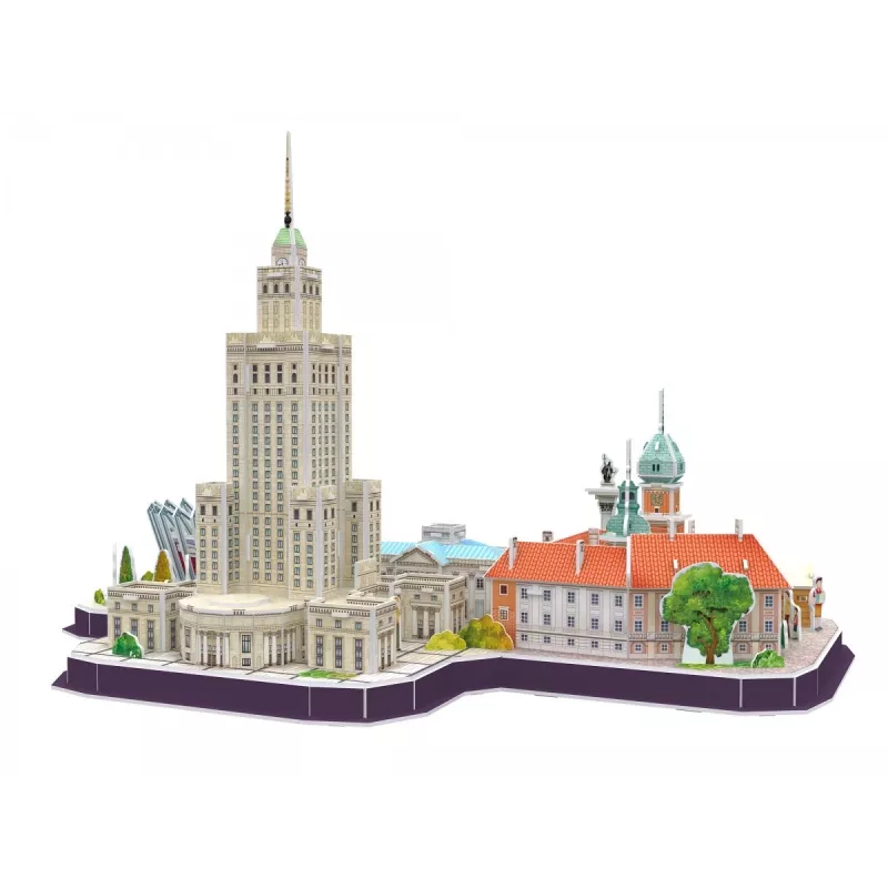3D dėlionė – Varšuvos panorama