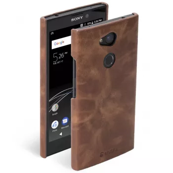 Krusell Sunne dėklas Sony XPERIA L2 14 cm (5.5 colio) Ruda oda
