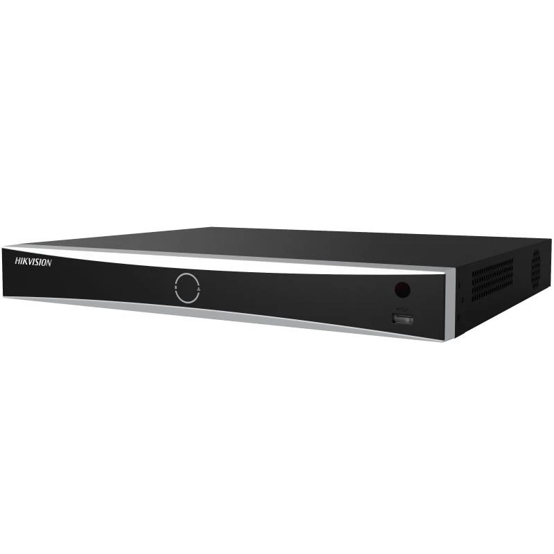 Tinklinis vaizdo registratorius Hikvision DS-7608NXI-K2(D) — 8 kanalų, 4K maks., 10 TB HDD, 1U, juodas