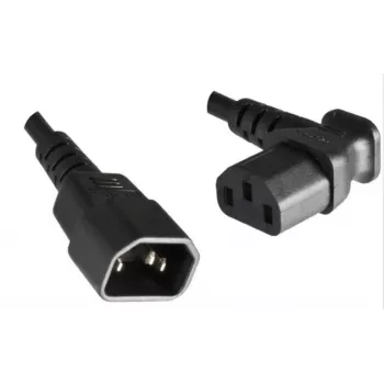Microconnect PE040618A maitinimo kabelis, C13-C14, 1,8 m, juodas