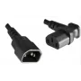 Microconnect PE040618A maitinimo kabelis, C13-C14, 1,8 m, juodas