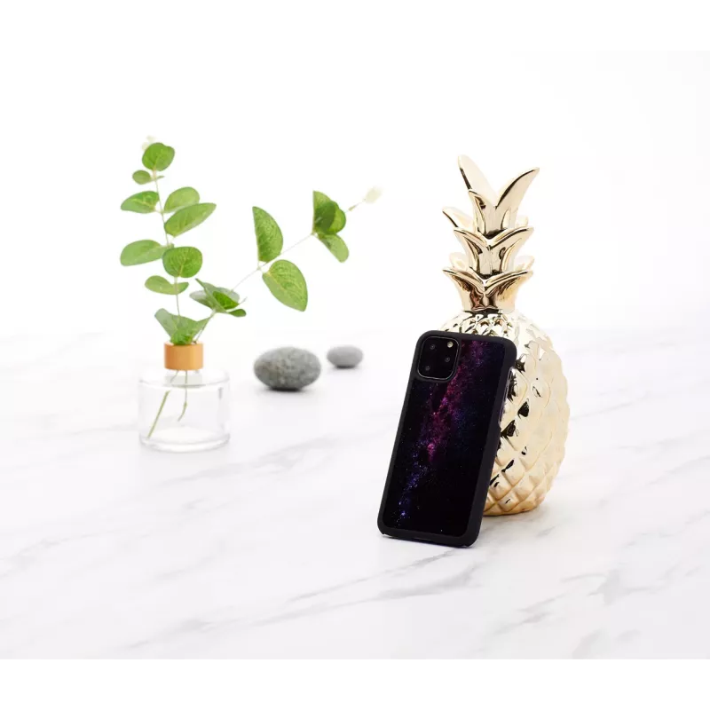 Dėklas telefonui iKins iPhone 11 Pro — milky way black apsauginis dangtelis