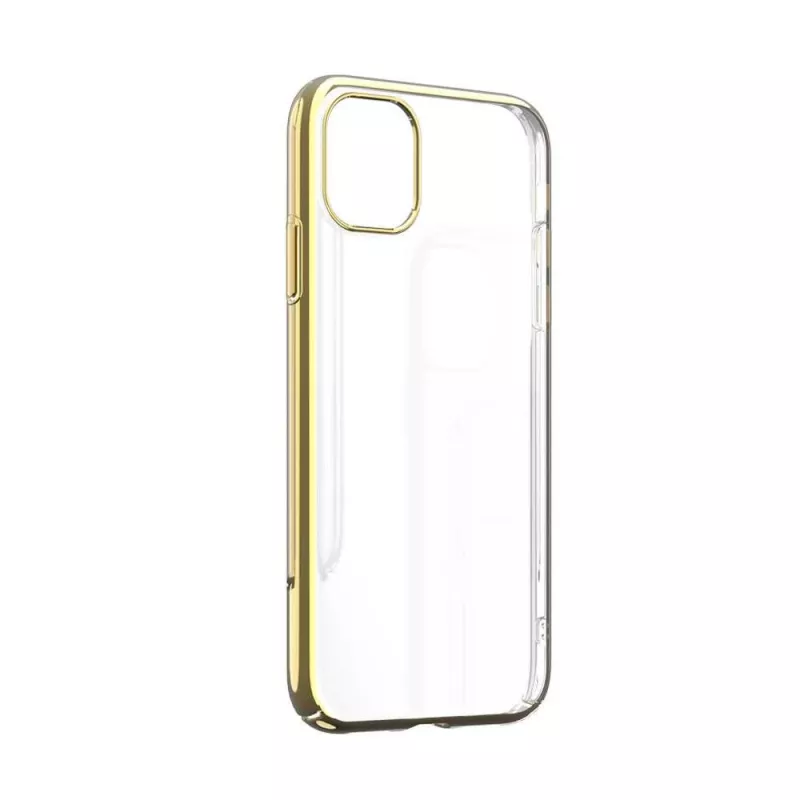 Apsauginis kietas dėklas Devia Glimmer serija, iPhone 11 Pro, auksinis, PC korpusas