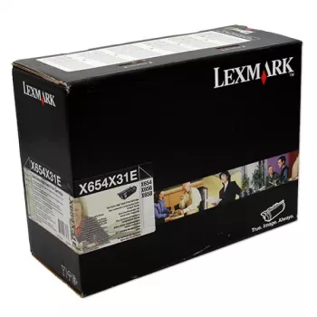Toneras Lexmark X654X31E 15000 puslapių Juoda