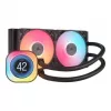 Oro aušintuvas Corsair iCUE LINK TITAN 240 RX LCD 12 cm juodas 300-2100 RPM