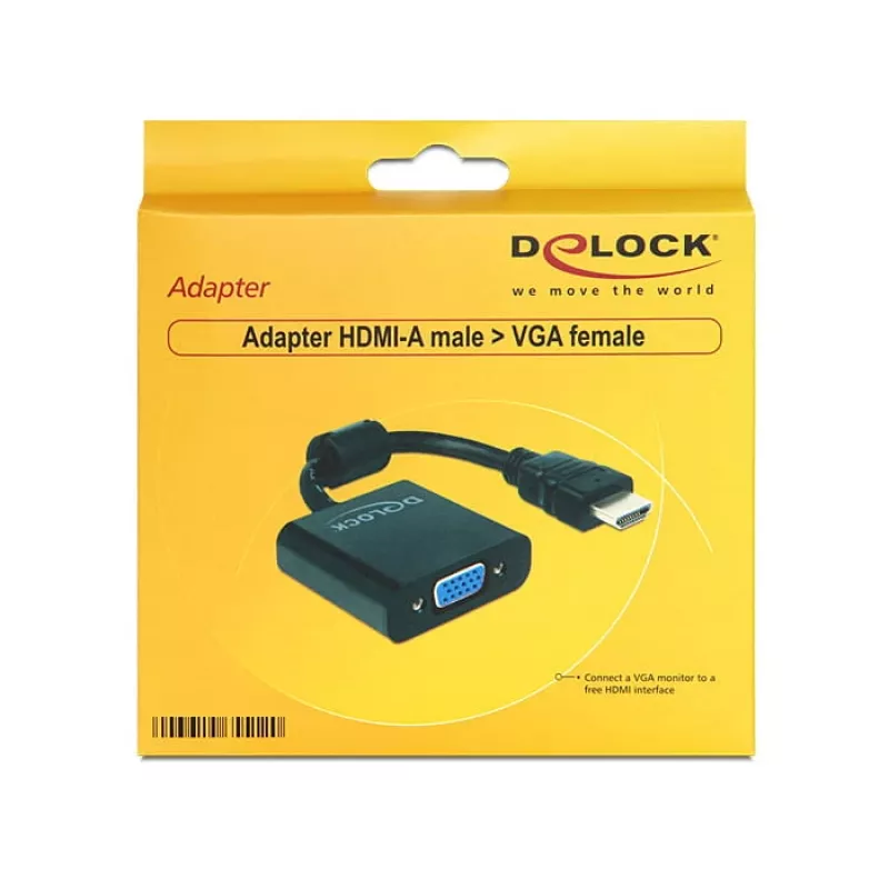 Vaizdo kabelio adapteris DeLOCK 65512