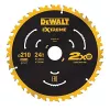 Pjūklo diskas cirkuliaciniam pjūklui DeWALT DT20432-QZ 21 cm volframo karbido antgaliais