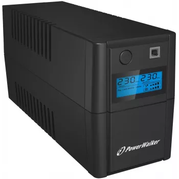 PowerWalker VI 850 SHL FR nepertraukiamo maitinimo šaltinis (UPS) Linijinis-interaktyvus 0.85 kVA 480 W 2 AC lizdai