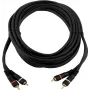 Audio cinch kabelis Omnitronic 2x2 RCA į RCA, 3 m, modelis 30209370