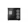 Krux Empero KRXD010 Midi Tower PC korpusas, ATX, su grūdinto stiklo skydu, 4 x 120 mm ARGB ventiliatoriai, juodos spalvos - GPU iki 420 mm, procesoriaus aušinimas iki 155 mm, 2x 3,5" + 3x 2,5" įdėklai