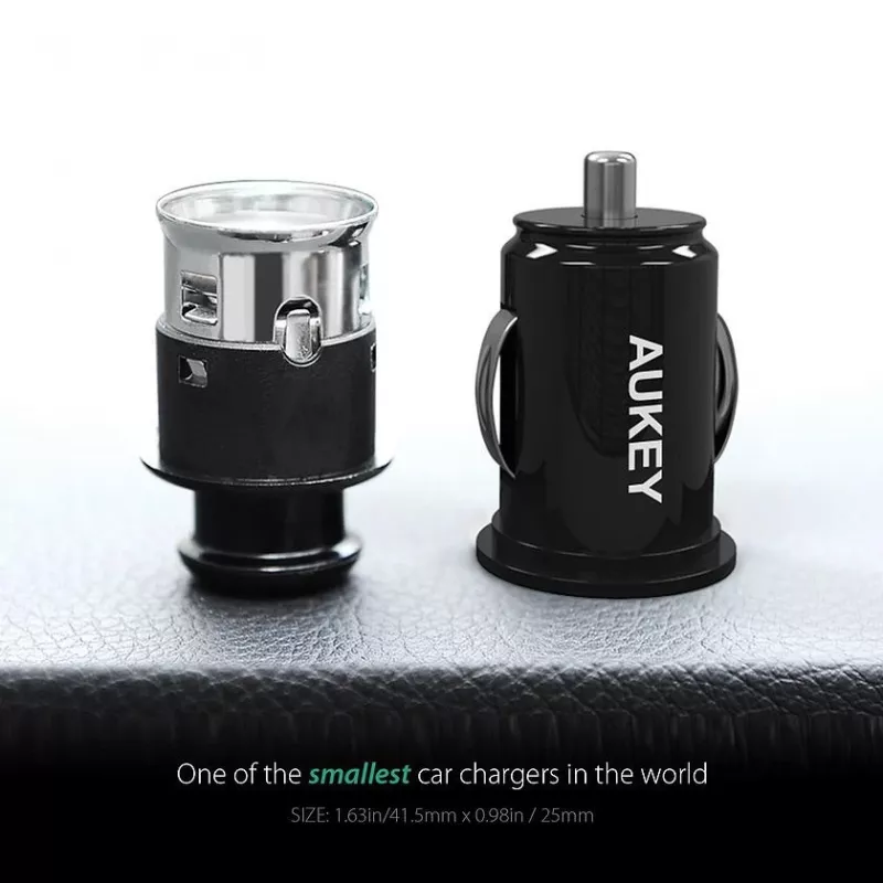 Automobilinis įkroviklis AUKEY CC-S1 Mini 24 W 4.8 A