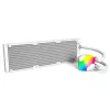 Radiatorius 360 mm Montech HyperFlow ARGB 360 White – 360 mm radiatoriaus agregatas skysčio aušinimui