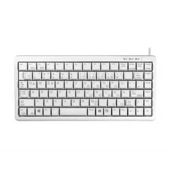 CHERRY Compact klaviatūra, kombinuota (USB + PS/2), QWERTY, pilka