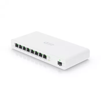 Ubiquiti Networks UISP valdomas L2 Gigabit Ethernet (10/100/1000) maitinimas per Ethernet (PoE) baltas (UISP-S-EU)