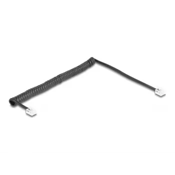 Telefono laidas DeLOCK 90202 2 m Juodas
