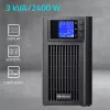 UPS QOLTEC Pure Sine Wave 3kVA 2400W su AVR ir LCD ekranu