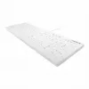 Contour Design Active Key Contour QuickClean Medicininė klaviatūra IP68 pilno dydžio laidinė balta DE C8112
