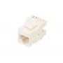 Extralink EX.9540 RJ45 kištukas laidams sujungti, baltas plastikinis