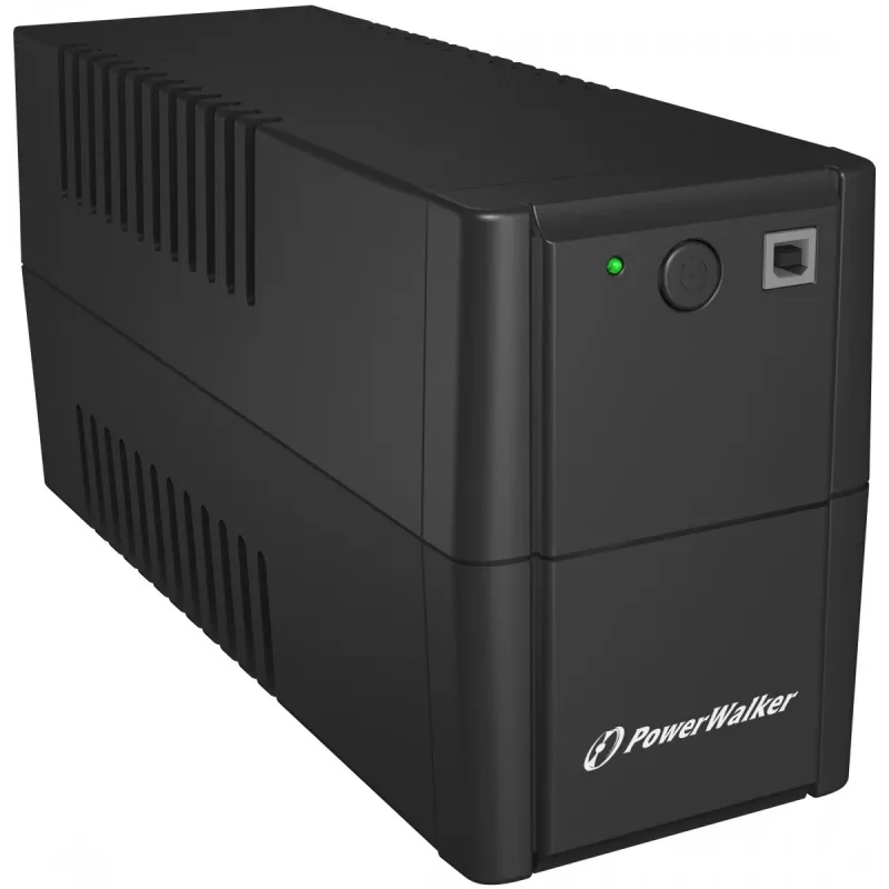 PowerWalker 10121070 nepertraukiamo maitinimo šaltinis (UPS) Line-Interactive 0.85 kVA 480 W 2 AC išėjimai