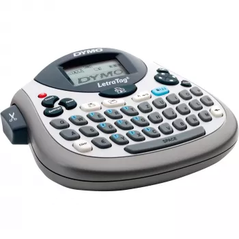 Etikečių spausdintuvas Dymo LetraTag LT-100T su QWERTZ klaviatūra, nešiojamas terminis etikečių spausdintuvas