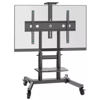 ONKRON TS1891-B Mobilus pakreipiamas stovas televizoriams 50''-90'', max. 100 kg, juodas