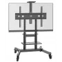 ONKRON TS1891-B Mobilus pakreipiamas stovas televizoriams 50''-90'', max. 100 kg, juodas