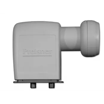 Preisner SP42EN žemo triukšmo blokinis keitiklis (LNB) 10,7–11,7 GHz pilkas