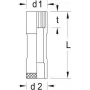 Pneumatinis lizdas Gedore 6258760