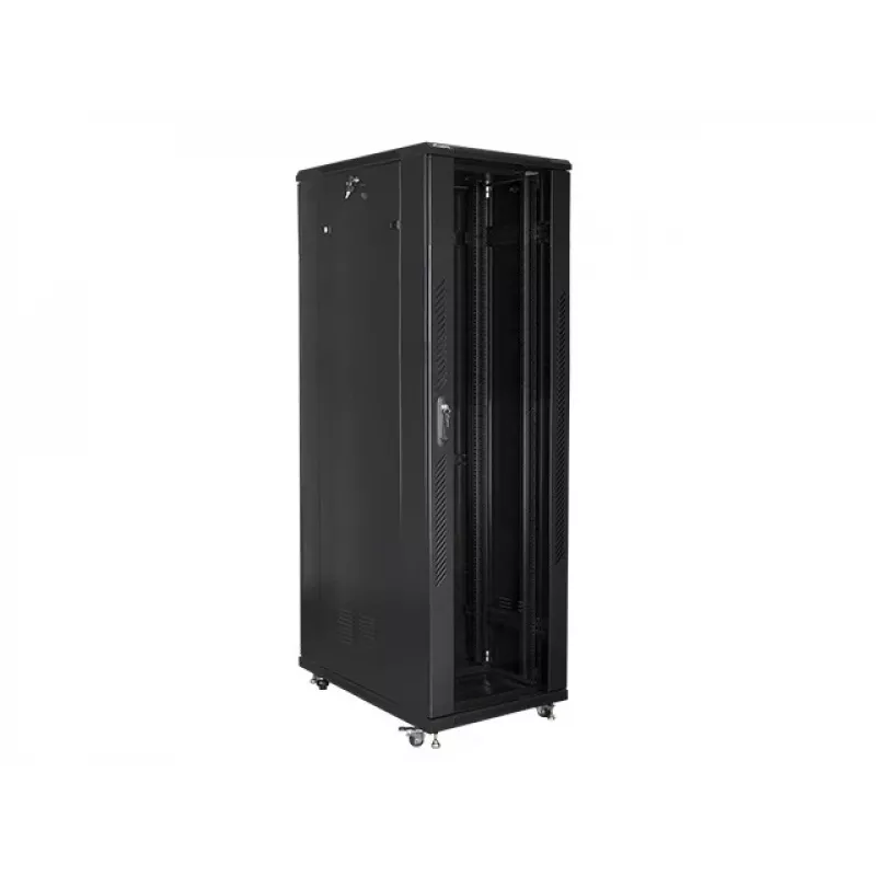 Lanberg laisvai pastatoma 19 colių spinta 42U/800x1000 (plokščia pakuotė) FF01-8042-12B juoda