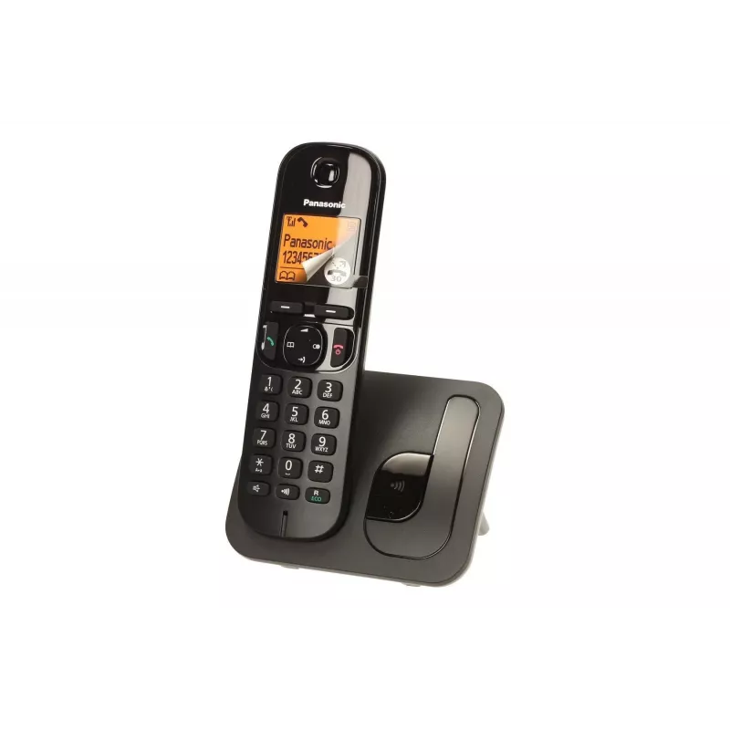 Panasonic KX-TGC 210 PDB belaidis DECT telefonas juodas su skambučio ID