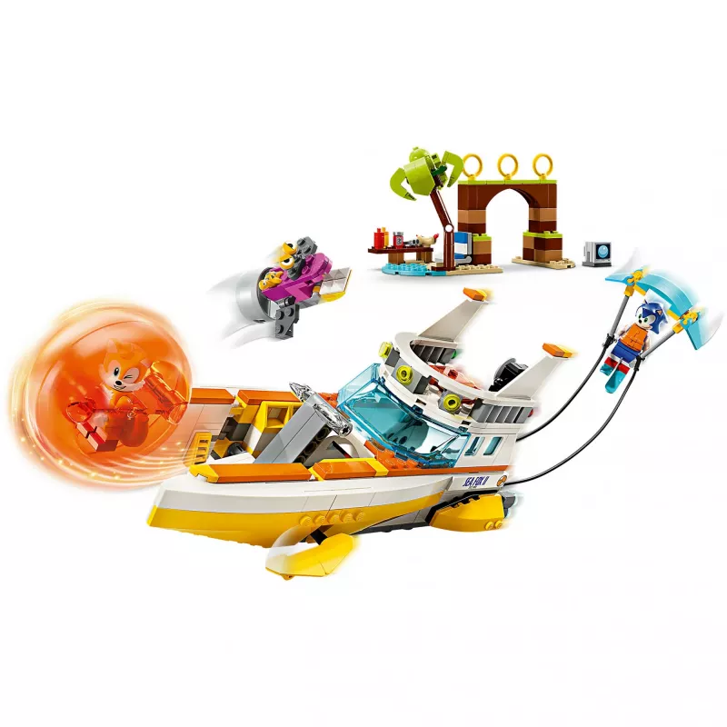 LEGO Sonic the Hedgehog Tails’ Adventure Boat žaislų rinkinys 76997