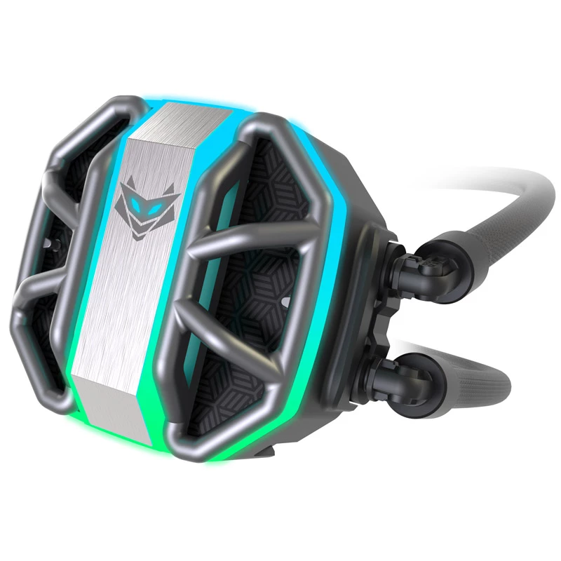 Sapphire NITRO+ S360-A AIO procesoriaus skysčio aušinimo komplektas 12 cm Juoda 1 vnt.