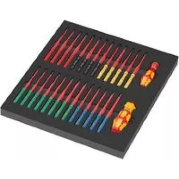 Wera 9751 VDE atsuktuvų rinkinys 28 dalių PH, PZ, TORX, Hex, Plytelių (05150151001)
