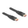 DeLOCK HDMI laidas 2 m, A tipo kištukas į A tipo kištuką, 48 Gbit/s, juodas
